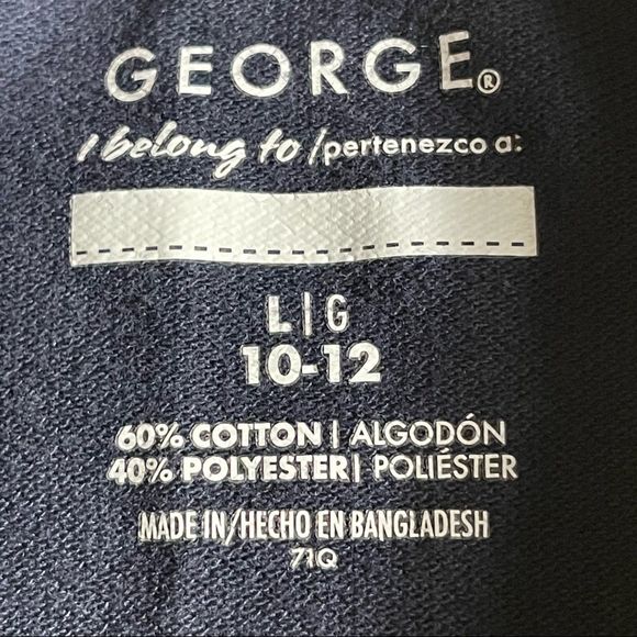 Uniform shirts Boys large (10/12) bundle of 5 polo short sleeve shirts, 3 colors - Picture 3 of 5